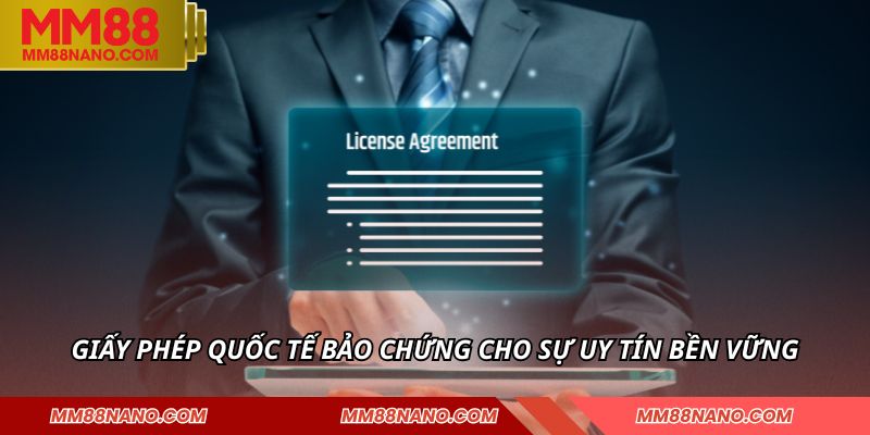 Giới Thiệu MM88 - Nền Tảng Giải Trí Hấp Dẫn Bậc Nhất 2 Giấy phép quốc tế bảo chứng cho sự uy tín bền vững